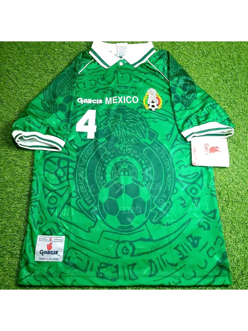 Marquez Mexico Garcis 1999 Confederations Cup Final Soccer Jersey BNWT M